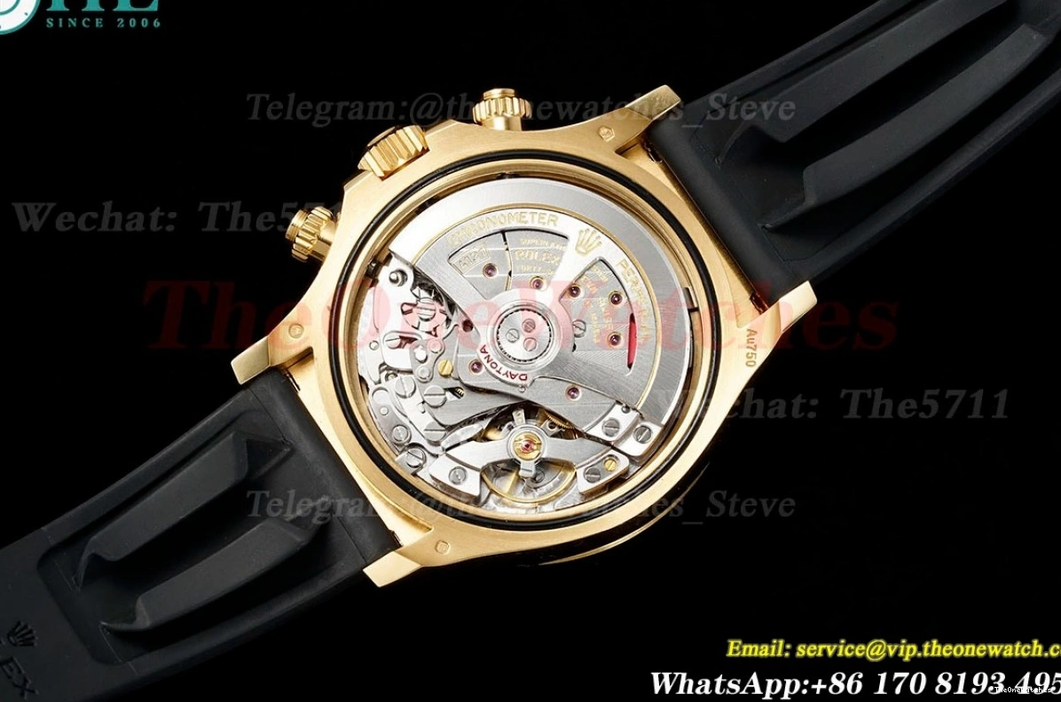 Clone Clean 126518 SH4131 RU Black Daytona STK YG 40mm Super 0521